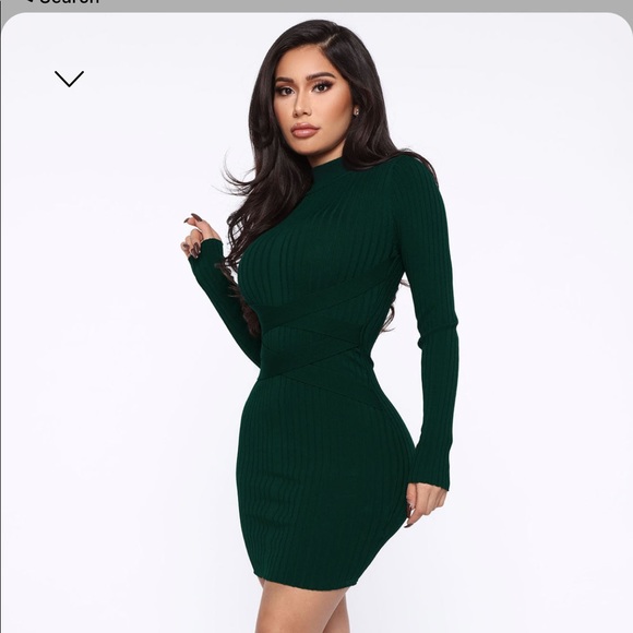 Fashion Nova Dresses Hunter Green Dress From Fashion Nova In A Size